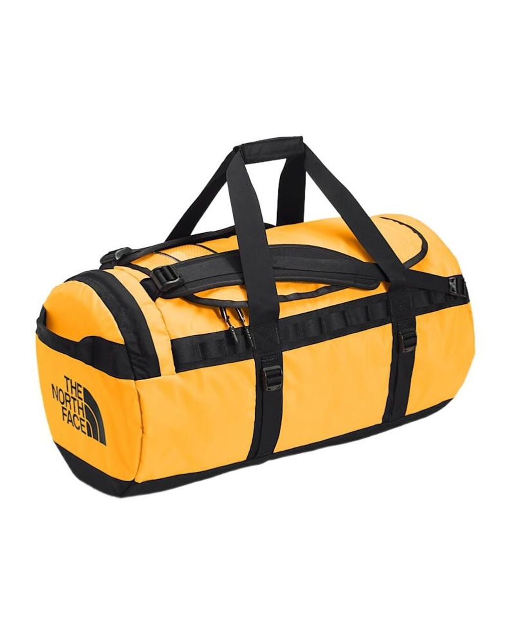 The North Face Yellow Strap Luggage Holdall