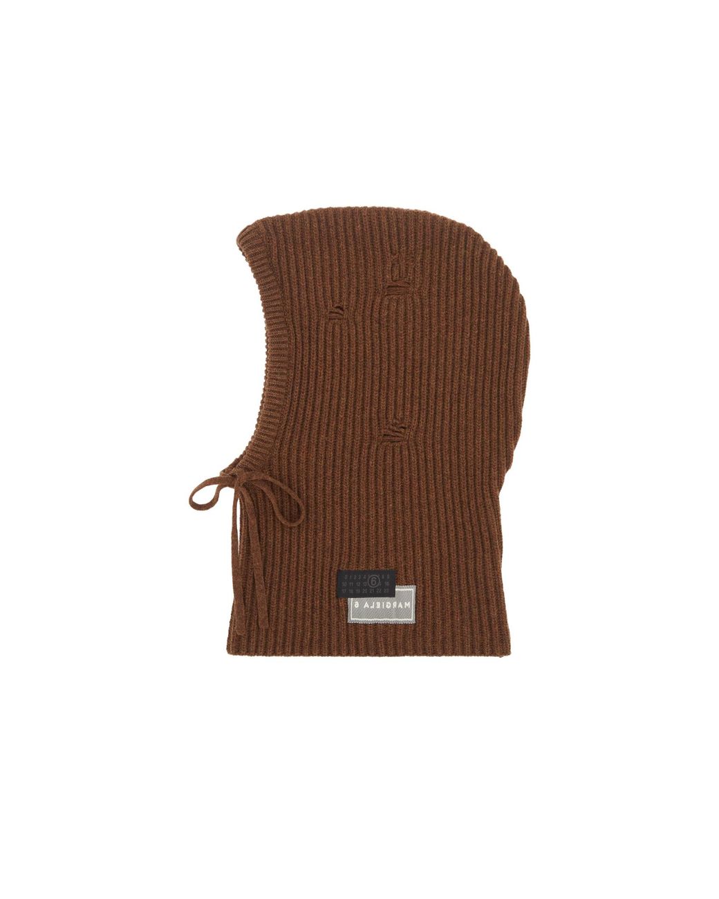MM6 by Maison Margiela Brown Drawstring Hood