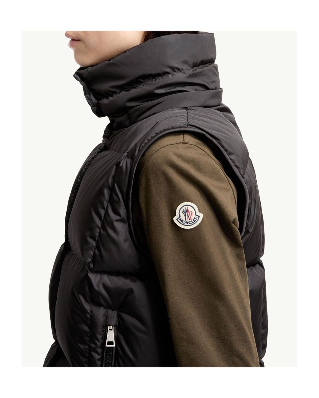 Moncler Black Macareux Down Vest