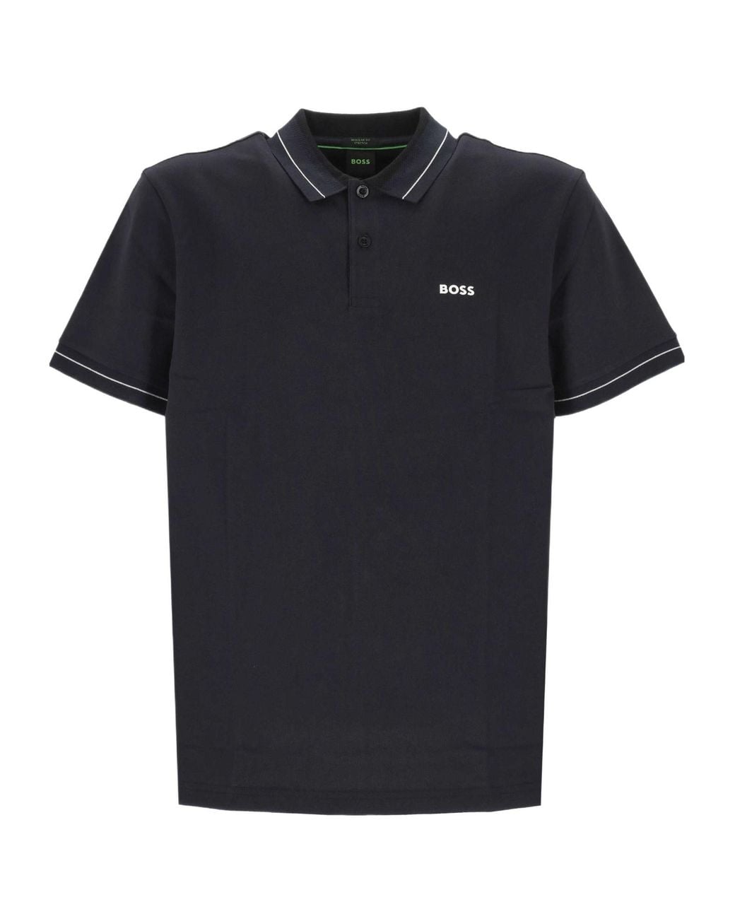 Boss Black Boss Tipped Logo Polo Shirt for men
