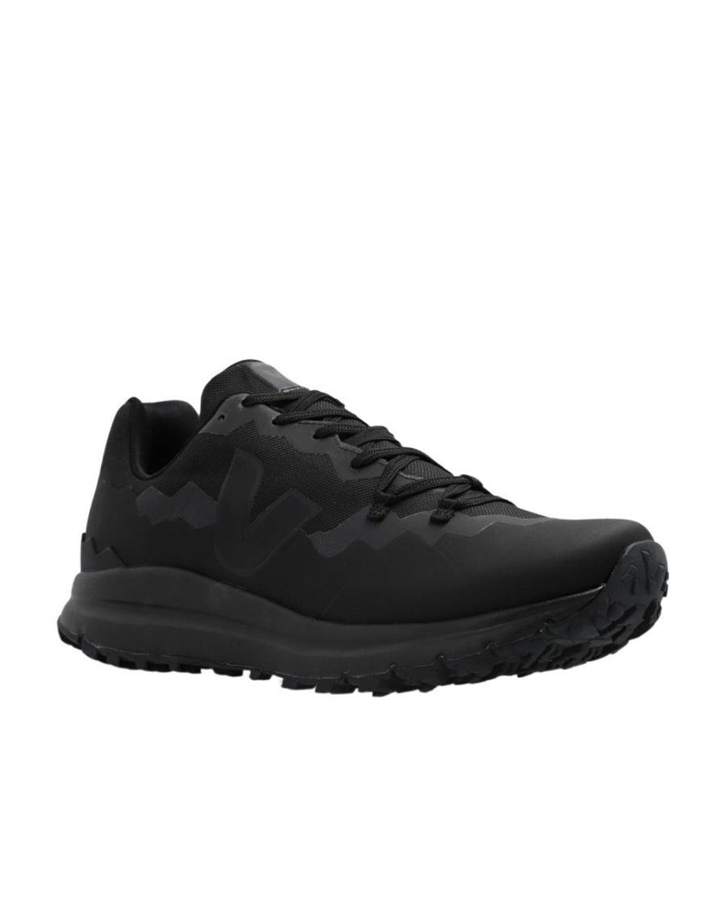 Veja Black Mountain Panelled Low-Top Sneakers for men