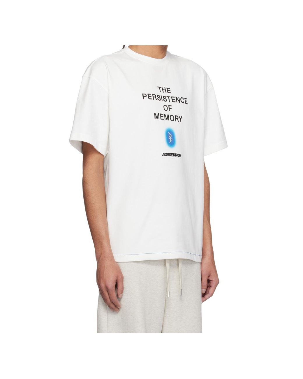 Adererror White Short-Sleeved T-Shirt for men