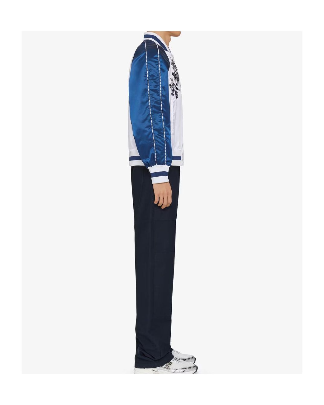 Givenchy Blue Straight-Leg Pants for men