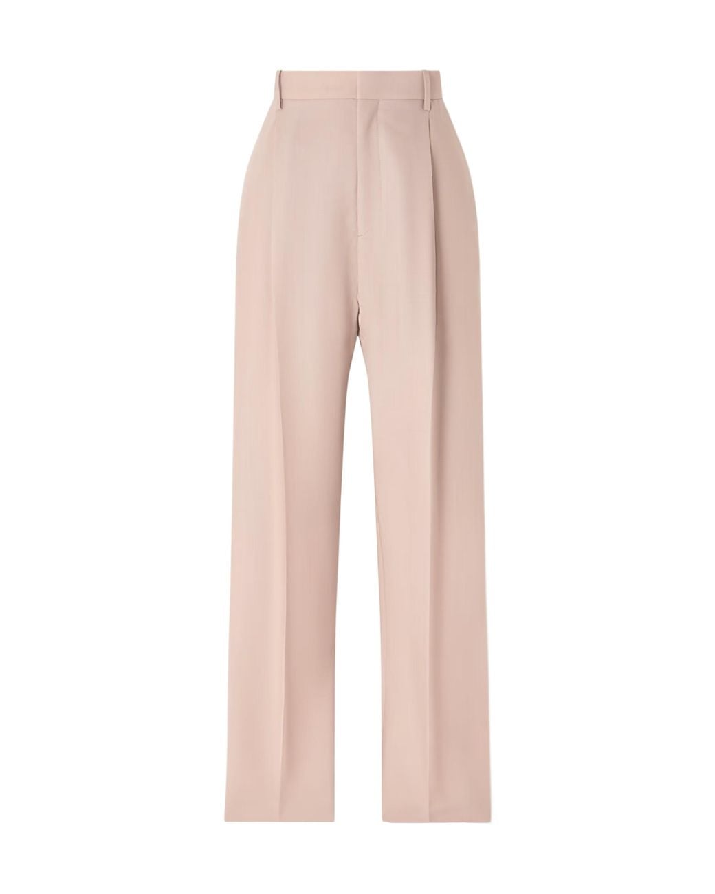 Wardrobe NYC Pink Casual Pants With Belt Loops