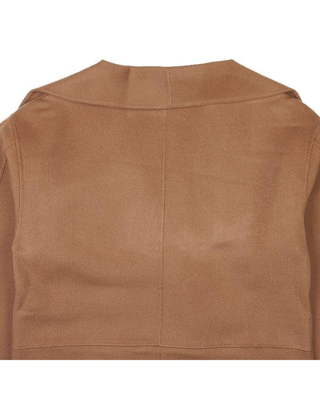 Totême  Brown Totême Oversized Draped Coat