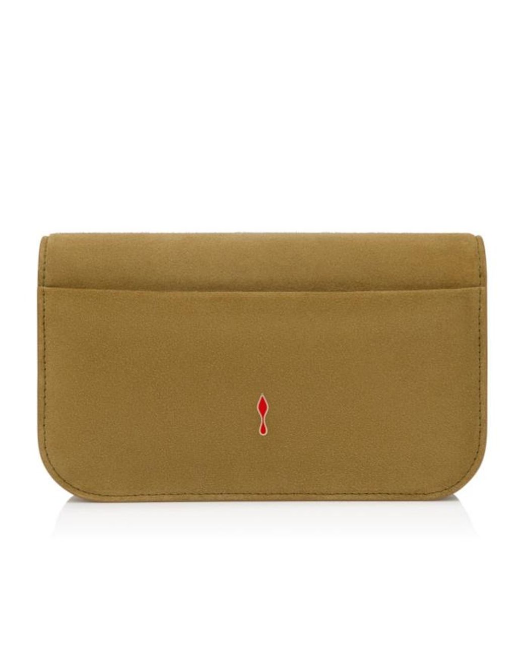 Christian Louboutin Natural Paloma Small Chain Clutch Bag