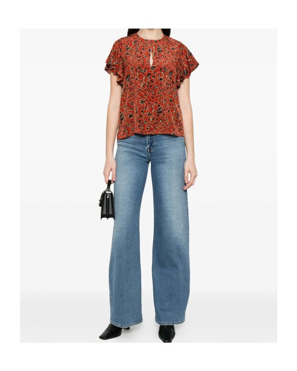 7 For All Mankind Blue Belt Loop Jeans