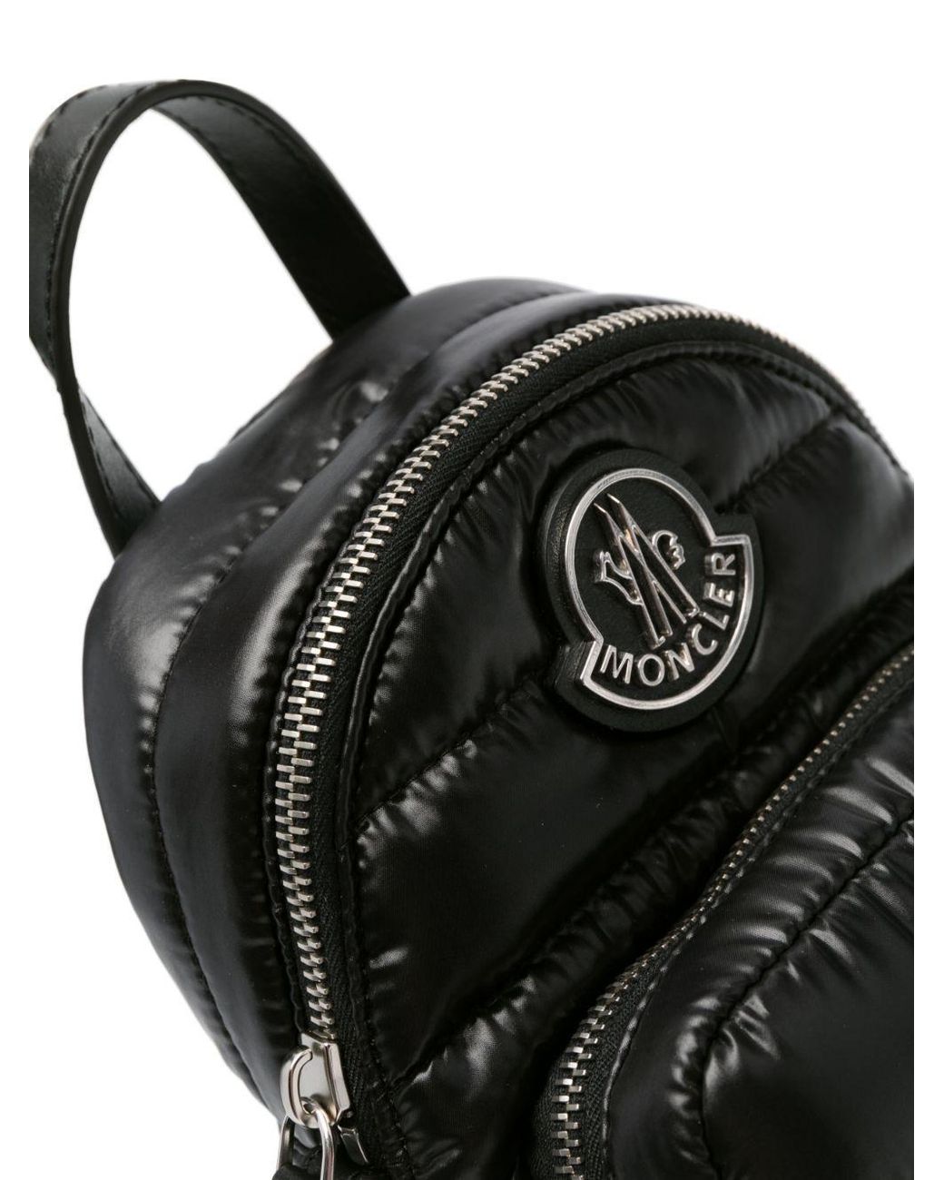 Moncler Black Kilia Zip-Up Small Crossbody Bag