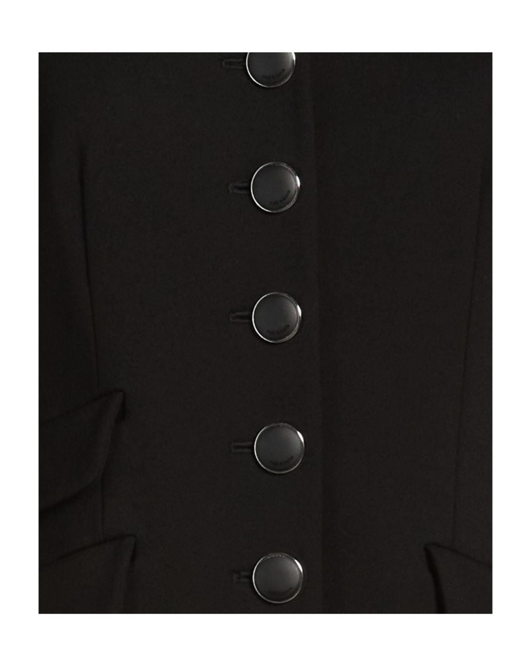 Rag & Bone Black Minimalist Single-Breasted Blazer