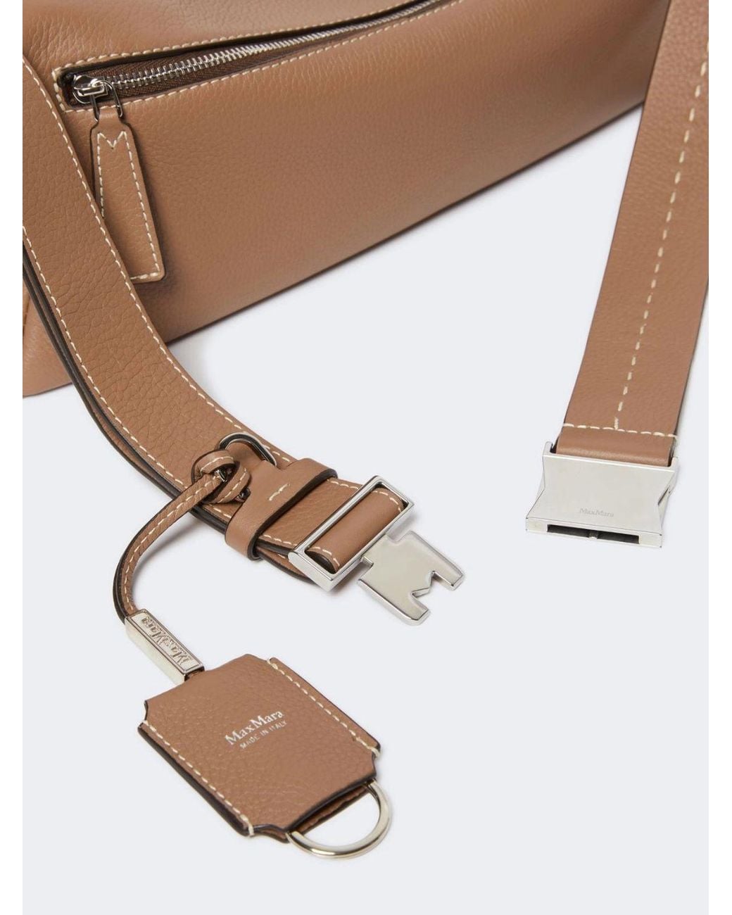 Max Mara Brown Skippers Shoulder Bag