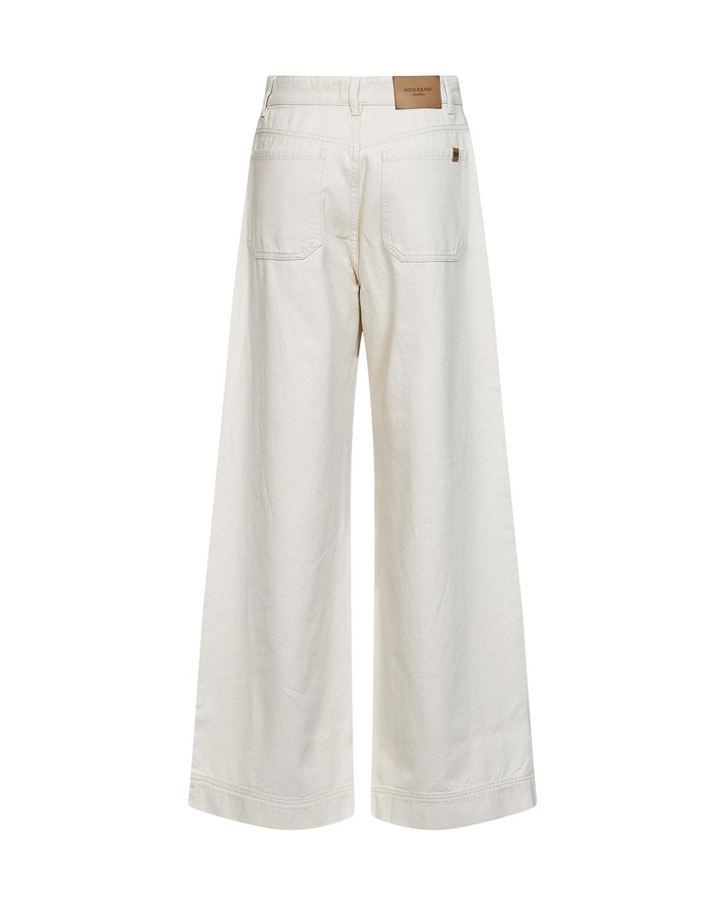 Weekend by Maxmara White Wide-Leg Jeans