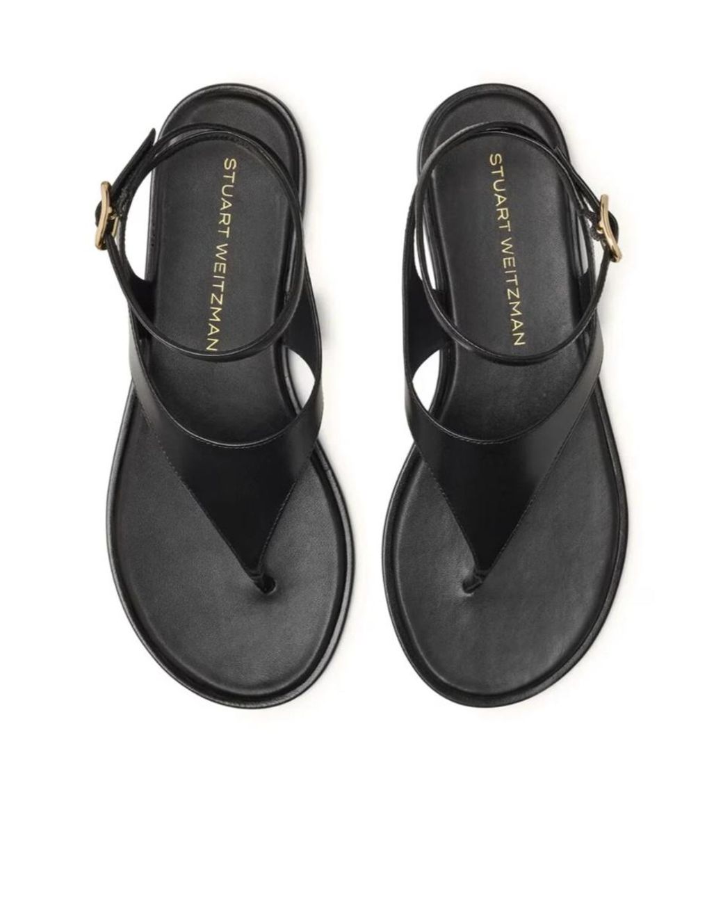 Stuart Weitzman Black Marley Sandal