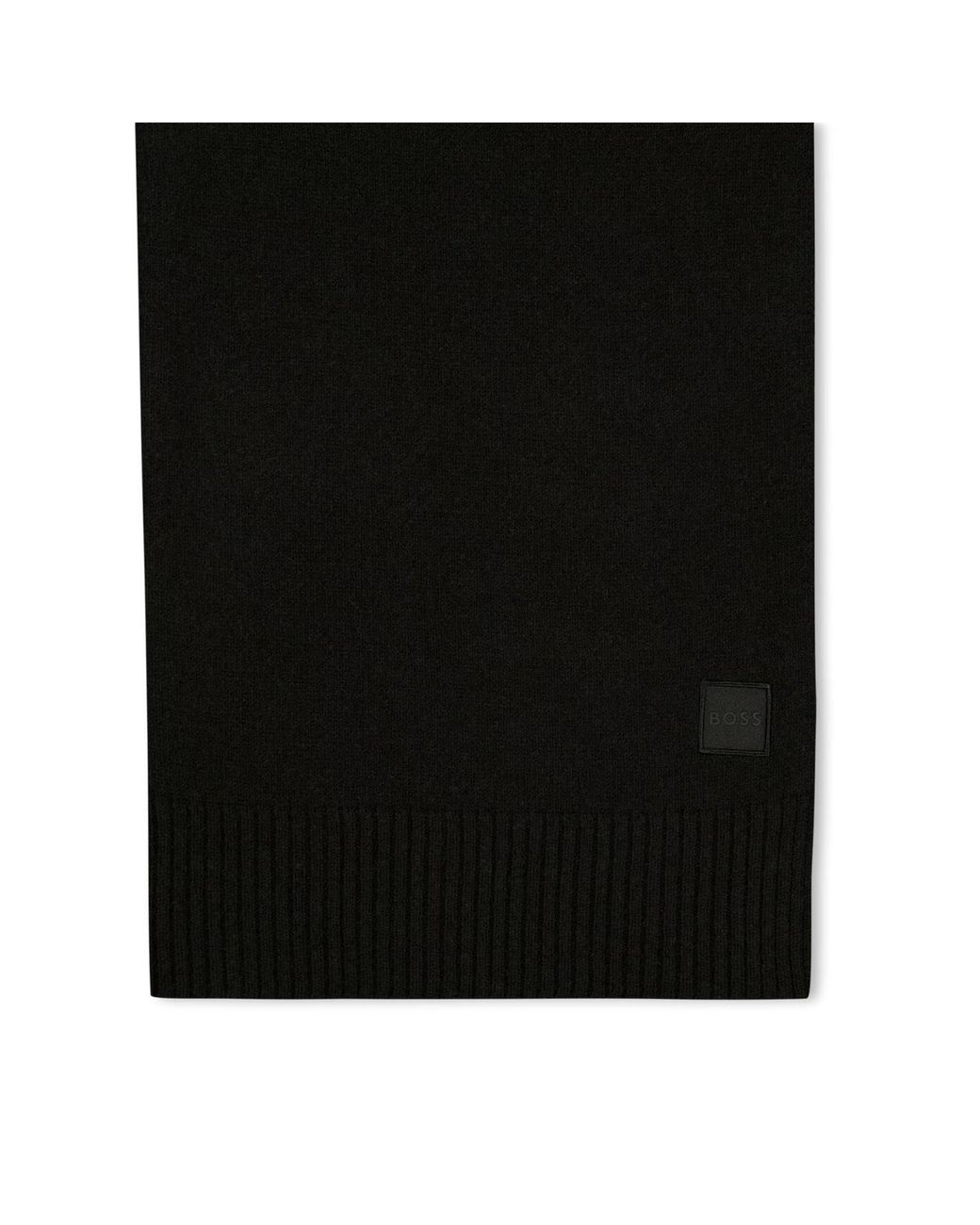 Boss Black Akaio Knitted Scarf for men