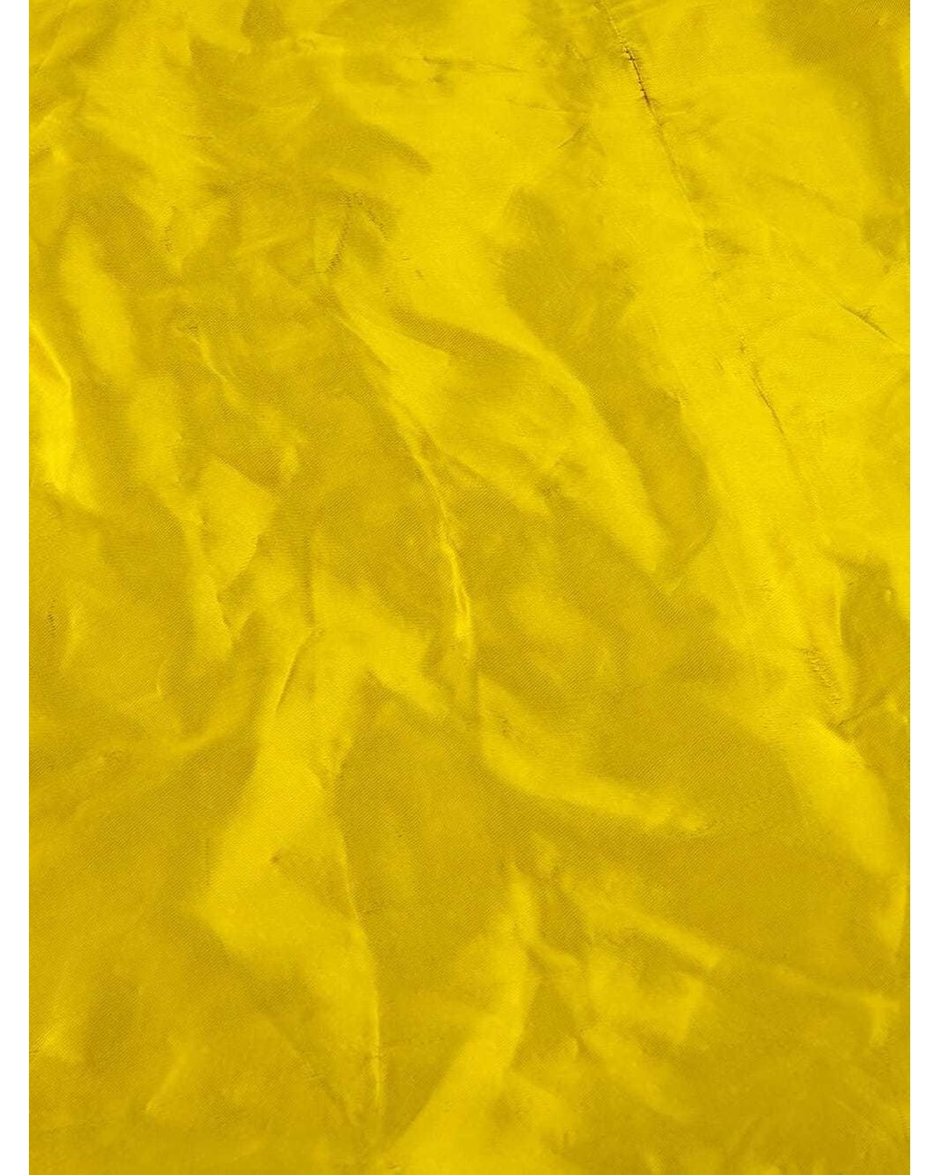 Gabriela Hearst Yellow Manuela Metallic-Effect Midi Skirt