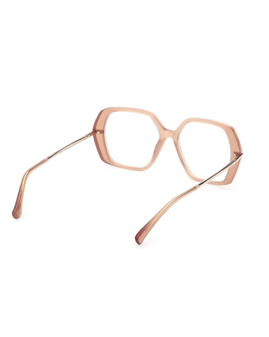 Max Mara Multicolor Geometric Frame Glasses