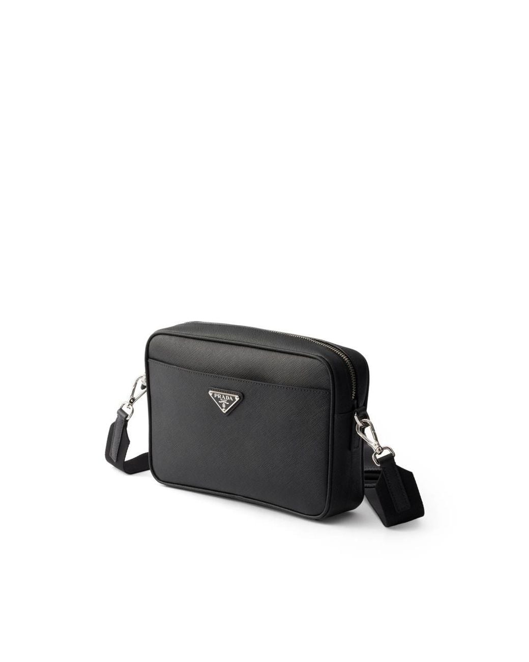 Prada Black Logo Shoulder Bag for men