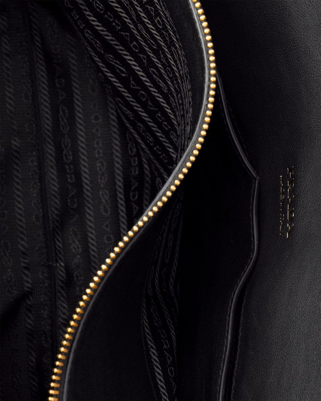 Prada Black Top Handle Shoulder Bag
