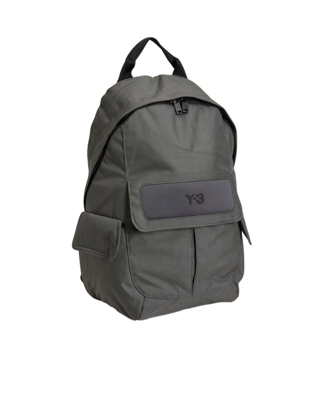 Y-3 Gray Small Backpack for men