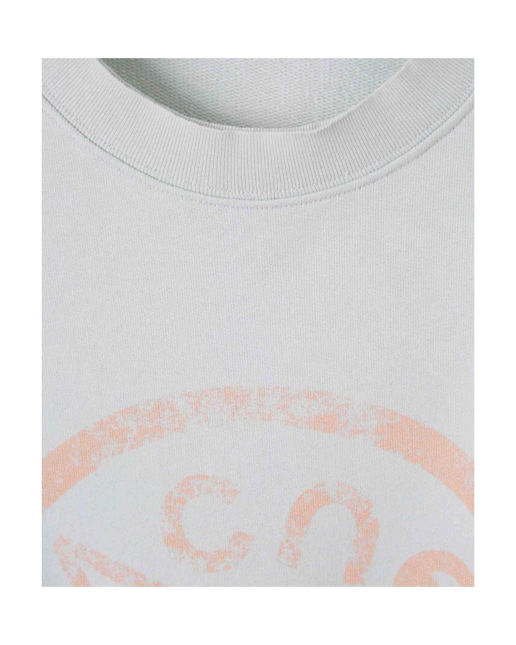 Acne White Long-Sleeved Sweater