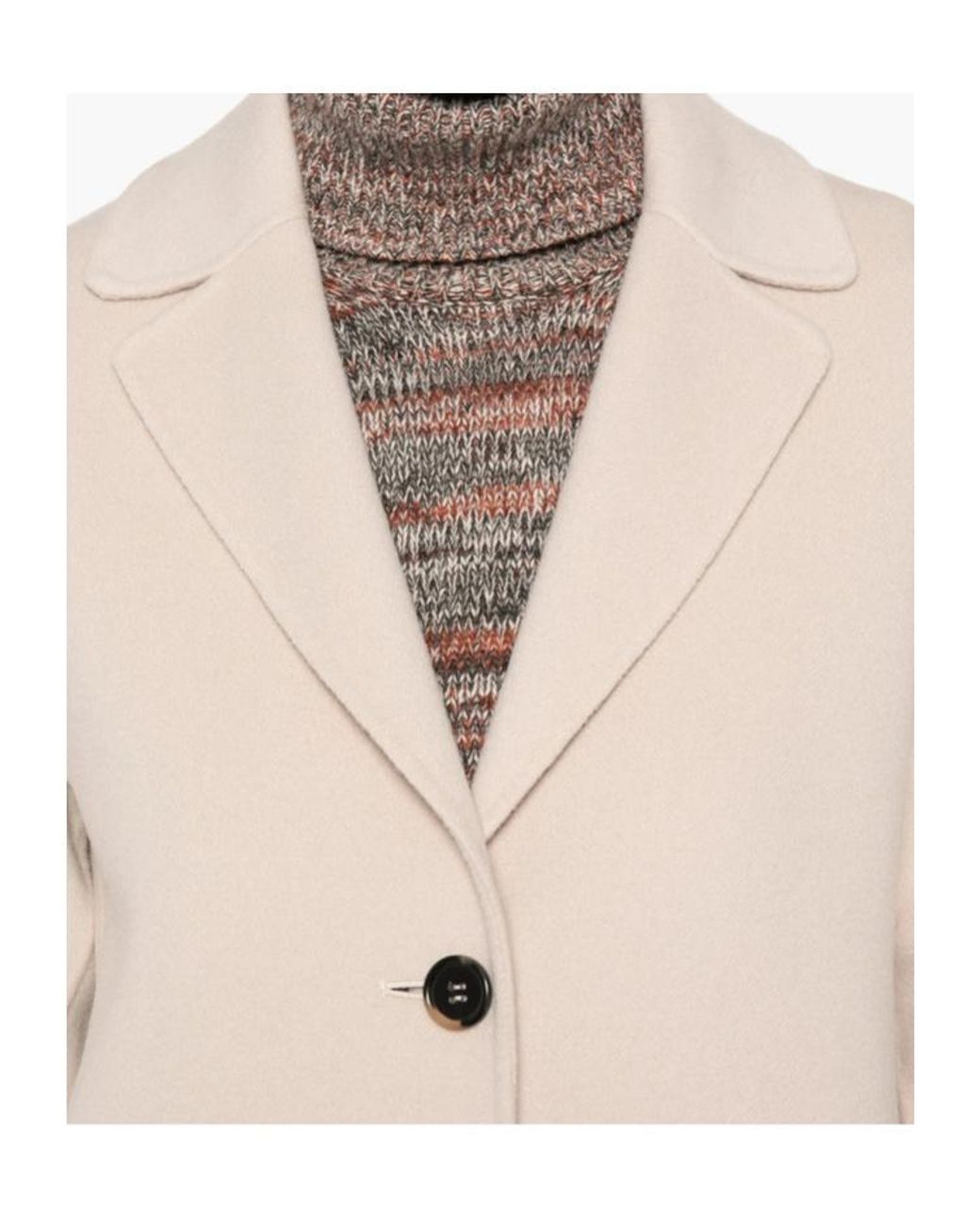 Max Mara Natural Long-Sleeved Suit Jacket