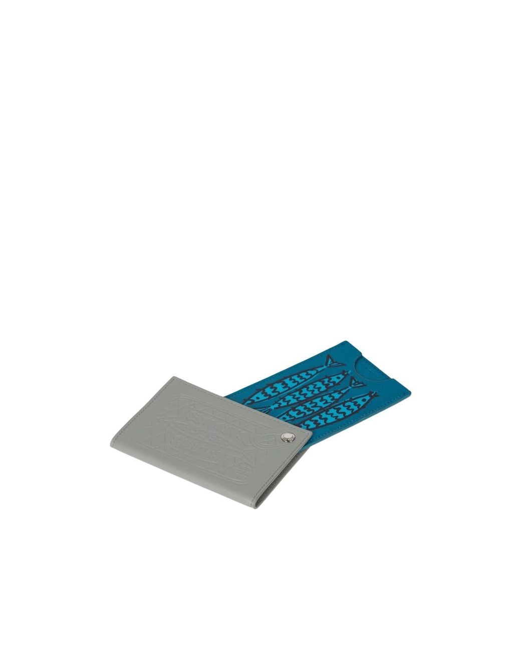 Paul Smith Gray Logo Embossed Wallet for men