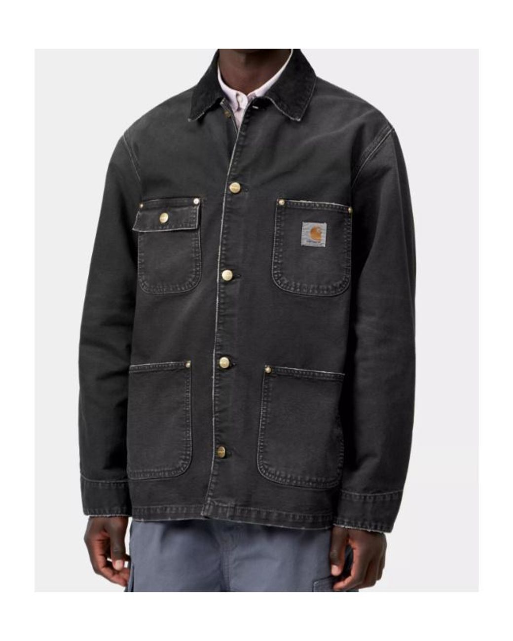 Carhartt Black Og Chore Coat for men