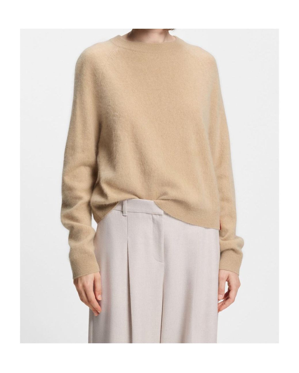 Boss Natural Crew-Neck Long-Sleeves Sweater