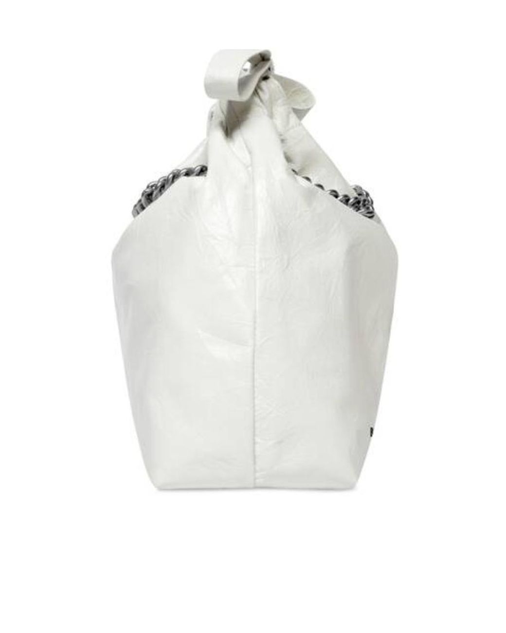 Balenciaga White Borsa Tote Crush Piccola Da Donna