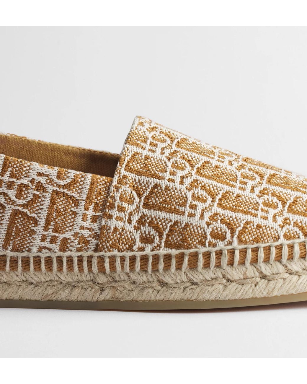Dior Brown Siroco Espadrille for men