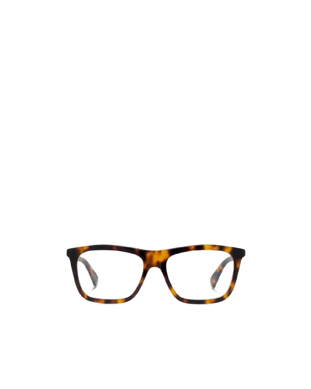 KENZO White Full-Rim Clear Lens Glasses for men