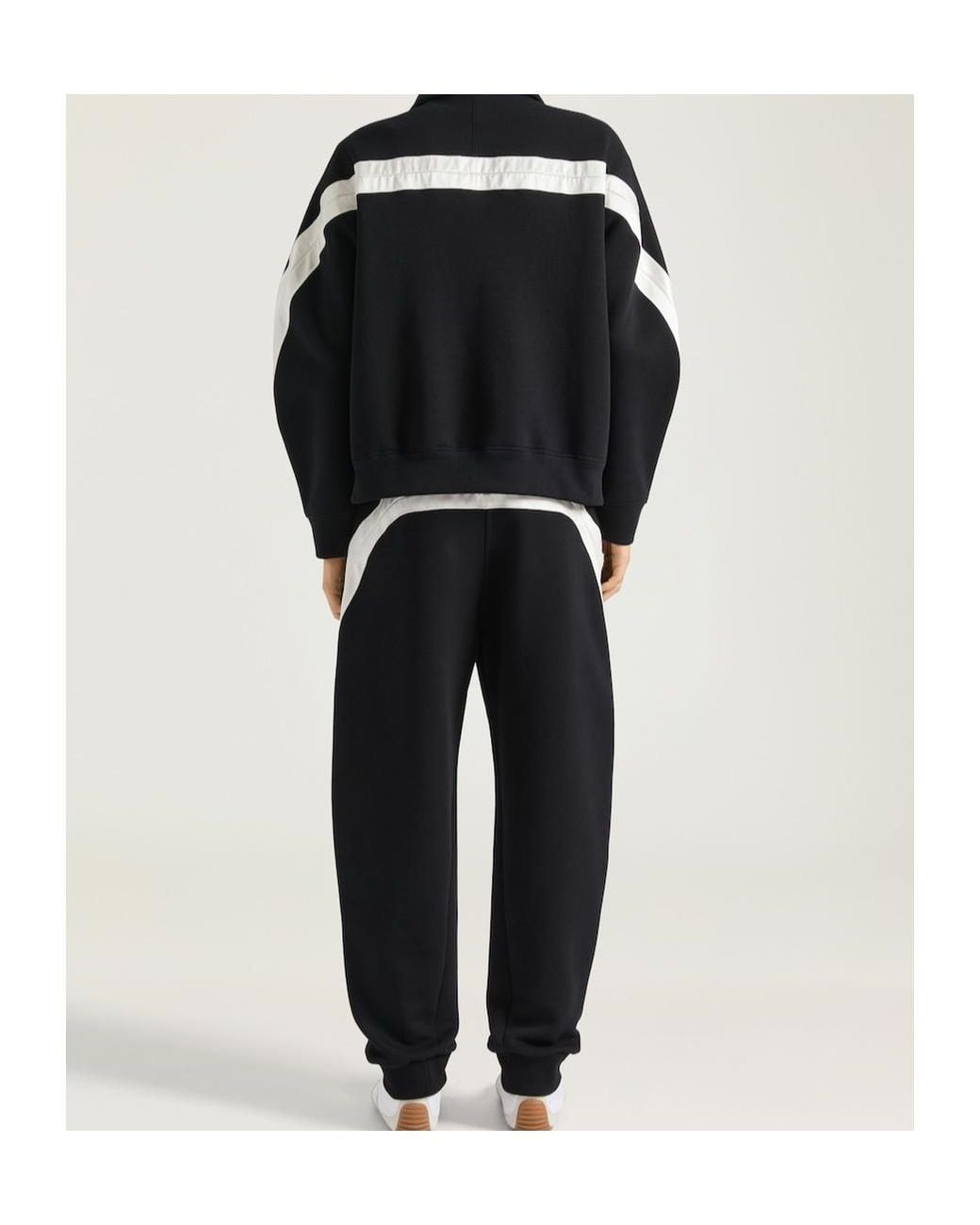 Givenchy Black Signature Embroidered Jogger Pants for men