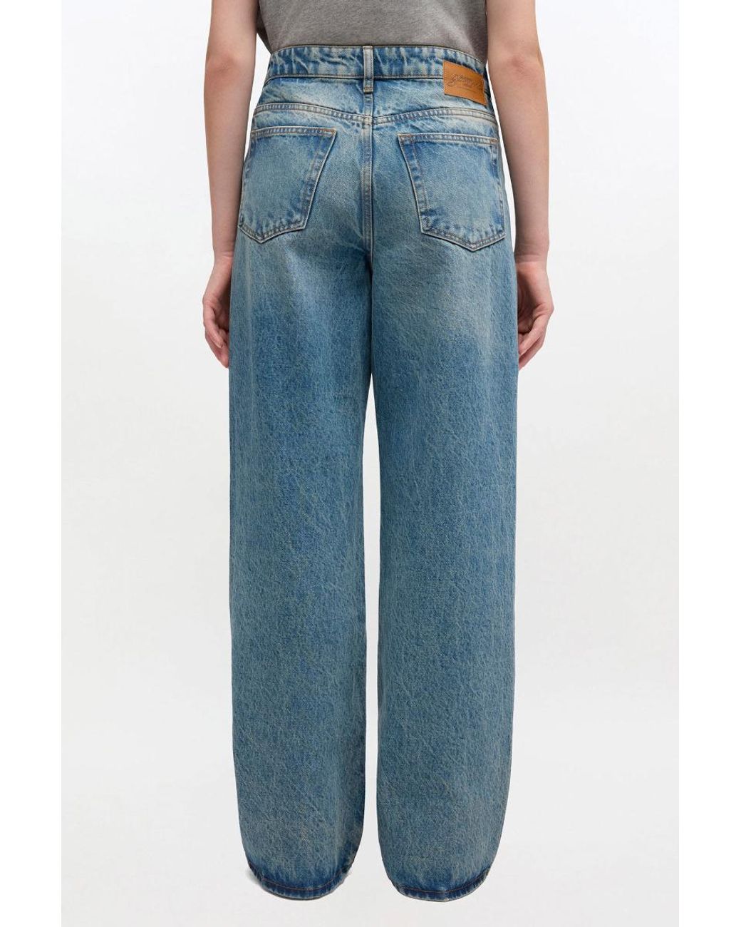 Ganni Blue Izey Tint Rigid Jeans