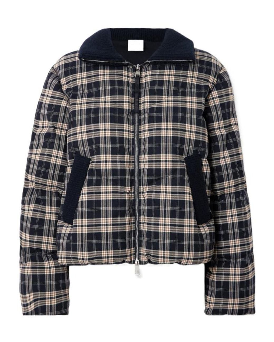 Varley Black Plaid Jacket