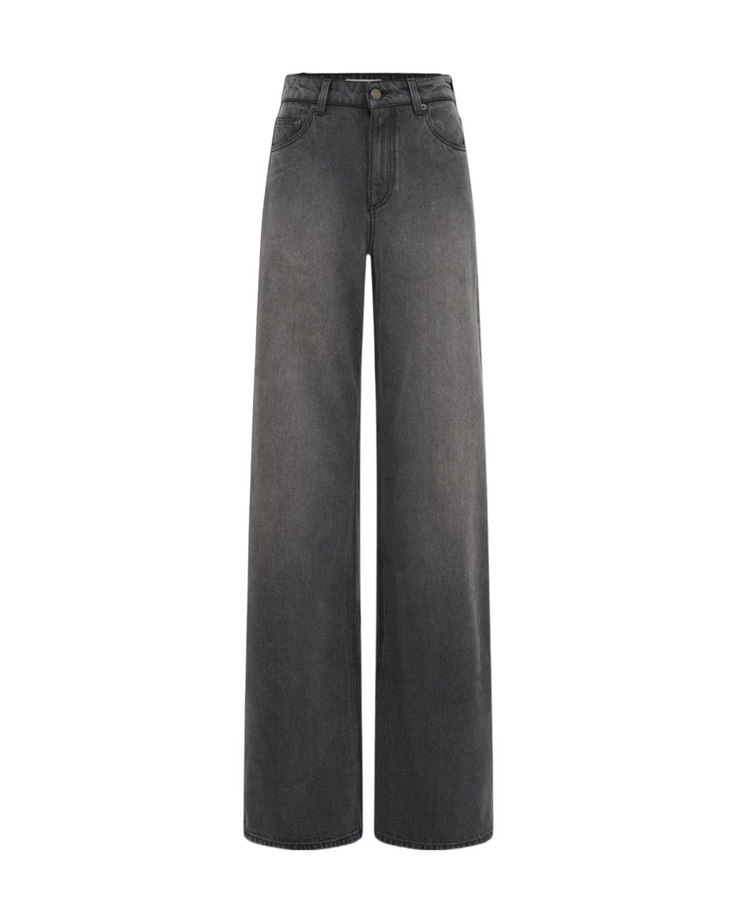 MARINE SERRE Gray Moon Laser Denim