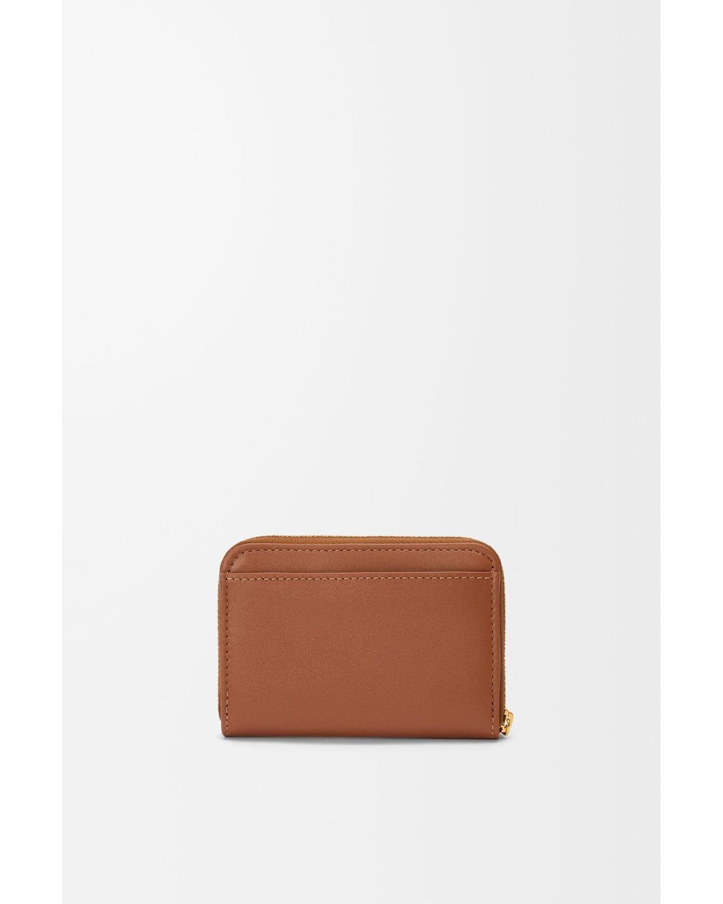 Loewe Brown Zipped Coin Purse