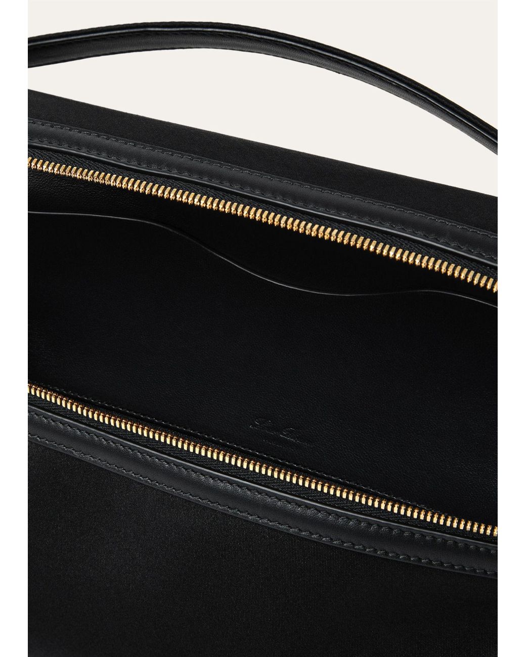 Loro Piana Black Extra Softy Bag L33 Shoulder Bag