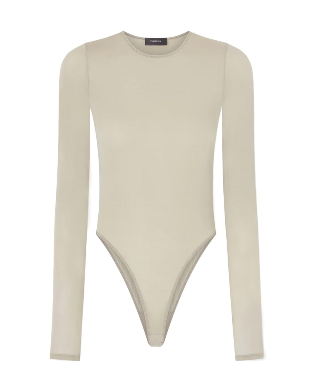 Wardrobe NYC White Stretch-Jersey Bodysuit