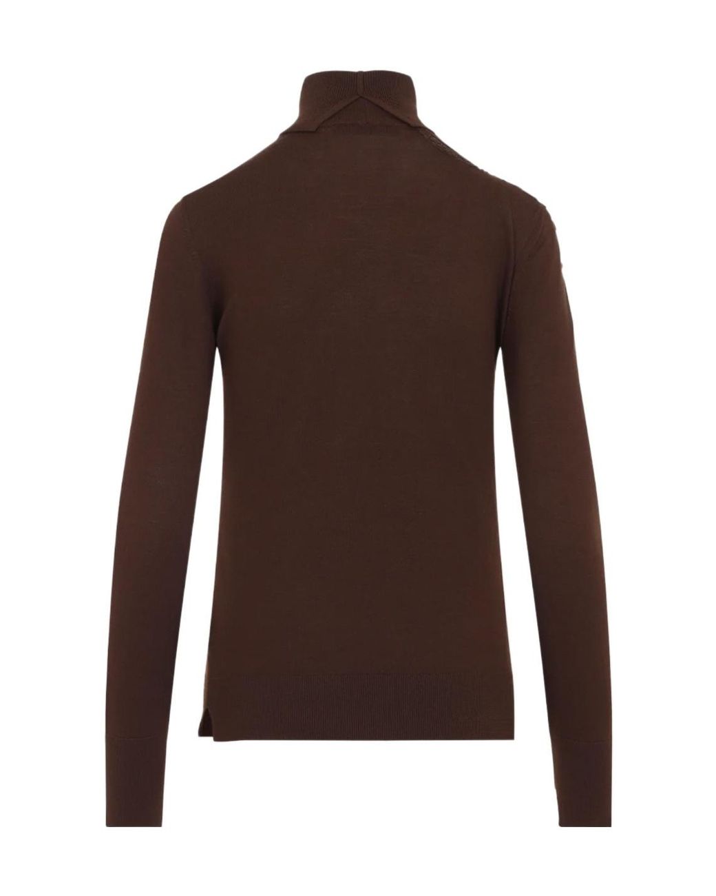 Ermanno Scervino Brown Turtle Neck Sweater