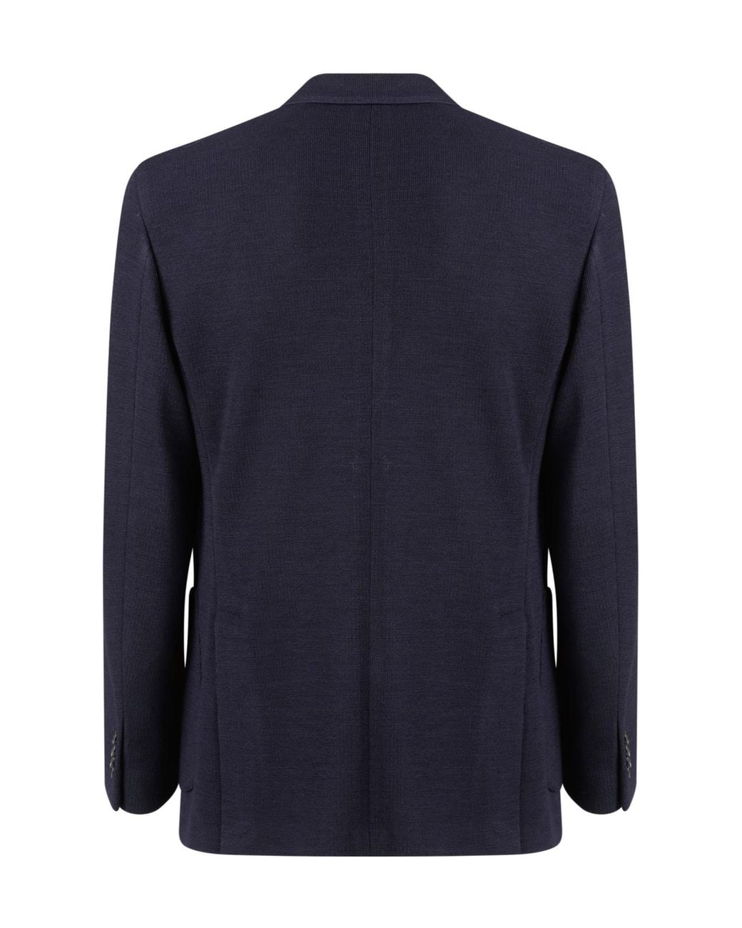 Boglioli Blue Double-Breasted Buttoned Blazer for men