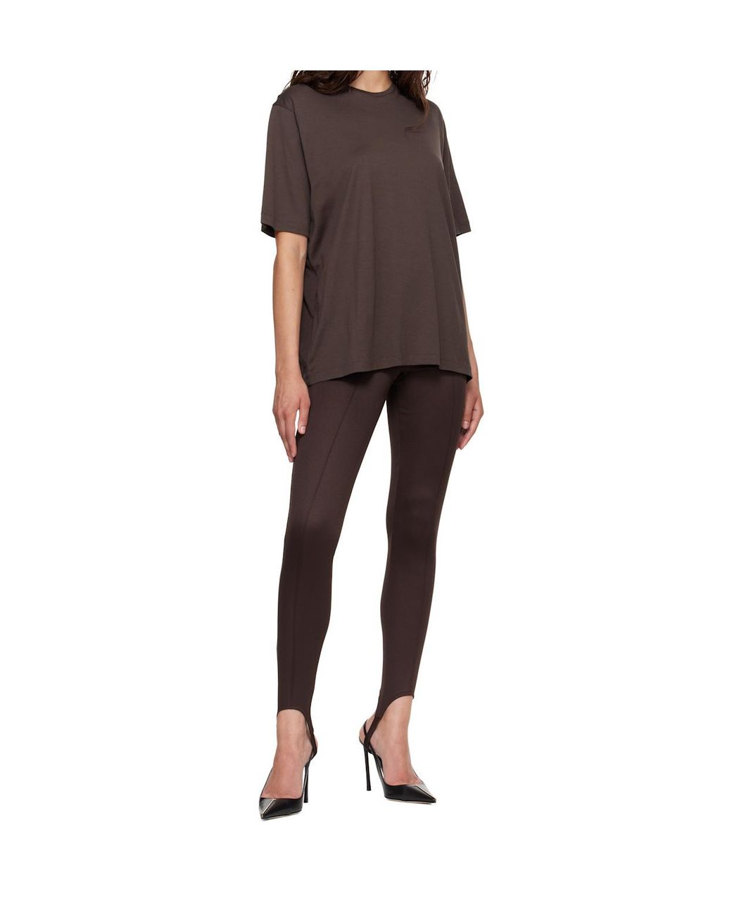 Frankie Shop Brown Harper T-Shirt