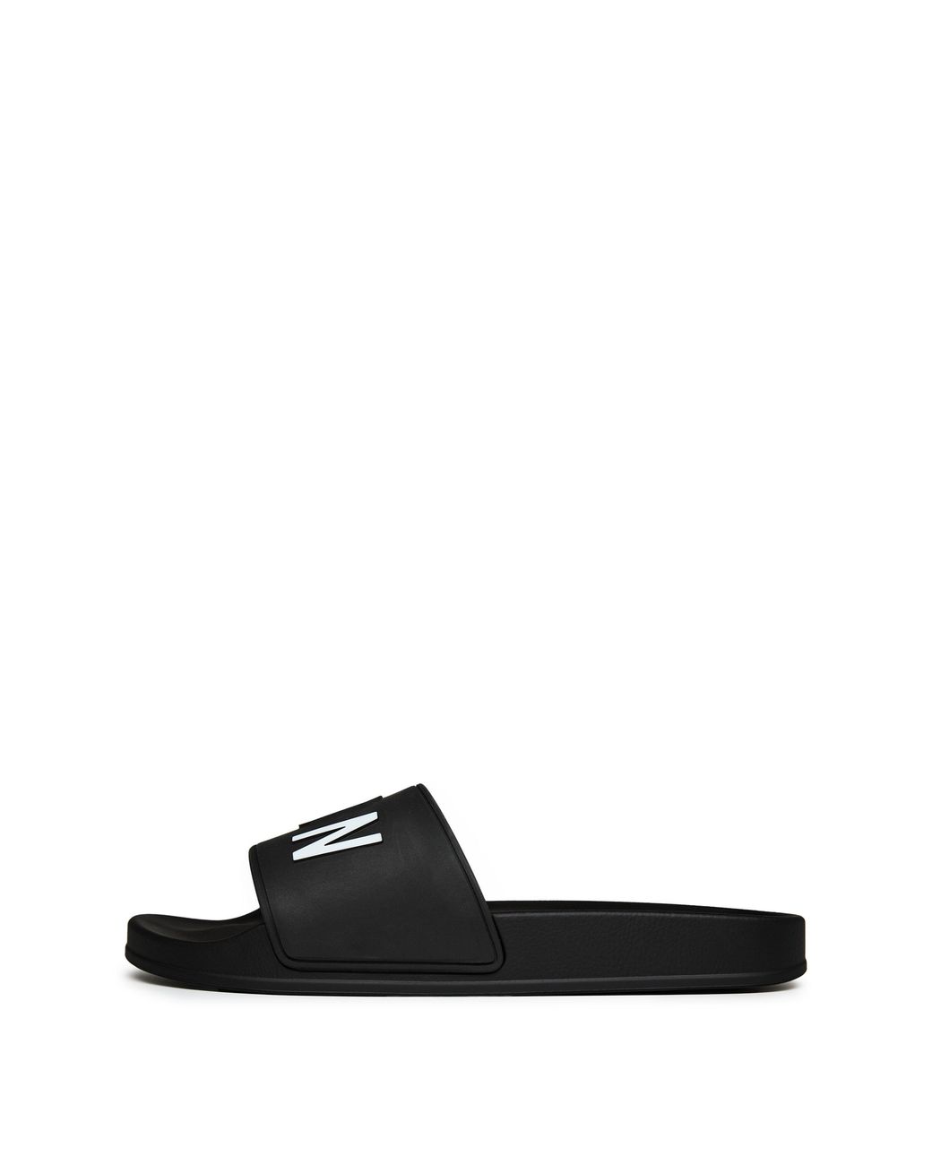 DSquared² White Printed Flat Slippers