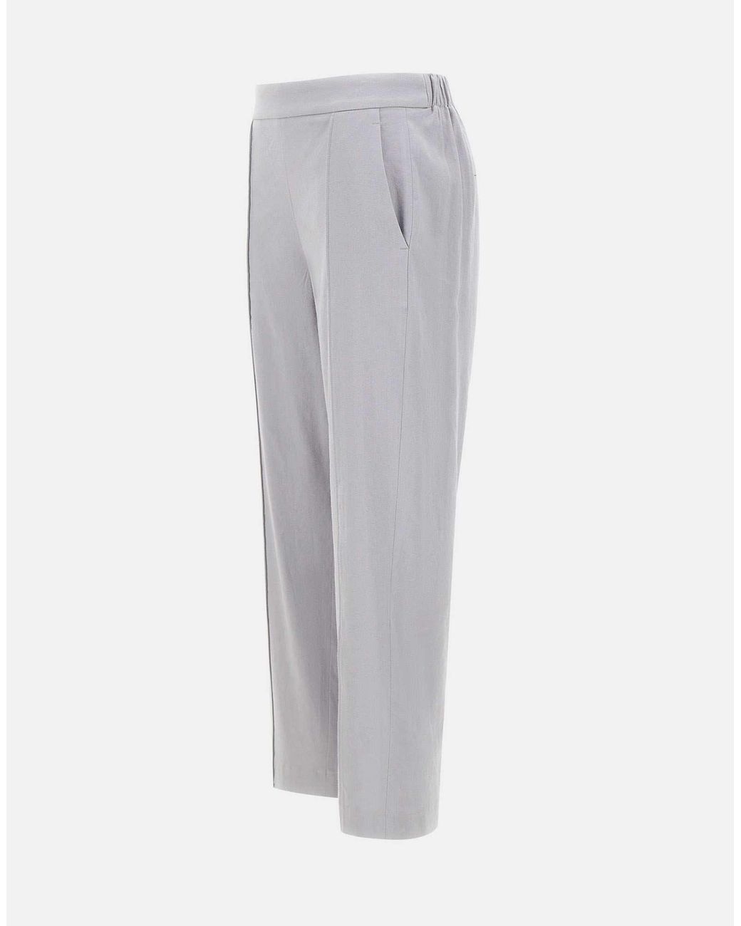 Vince Gray Grace Tailored Capri Pants