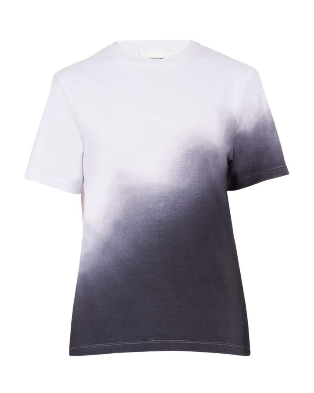 Ferragamo Blue T-Shirt With Round Neck And Short Sleeves