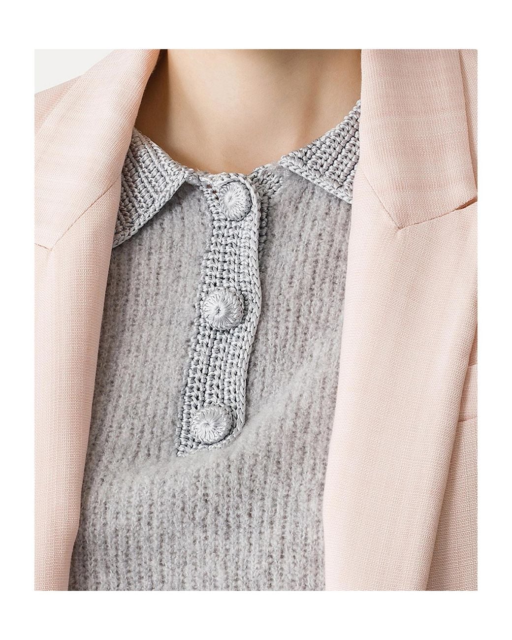 Forte_forte Pink Single-Breasted Blazer