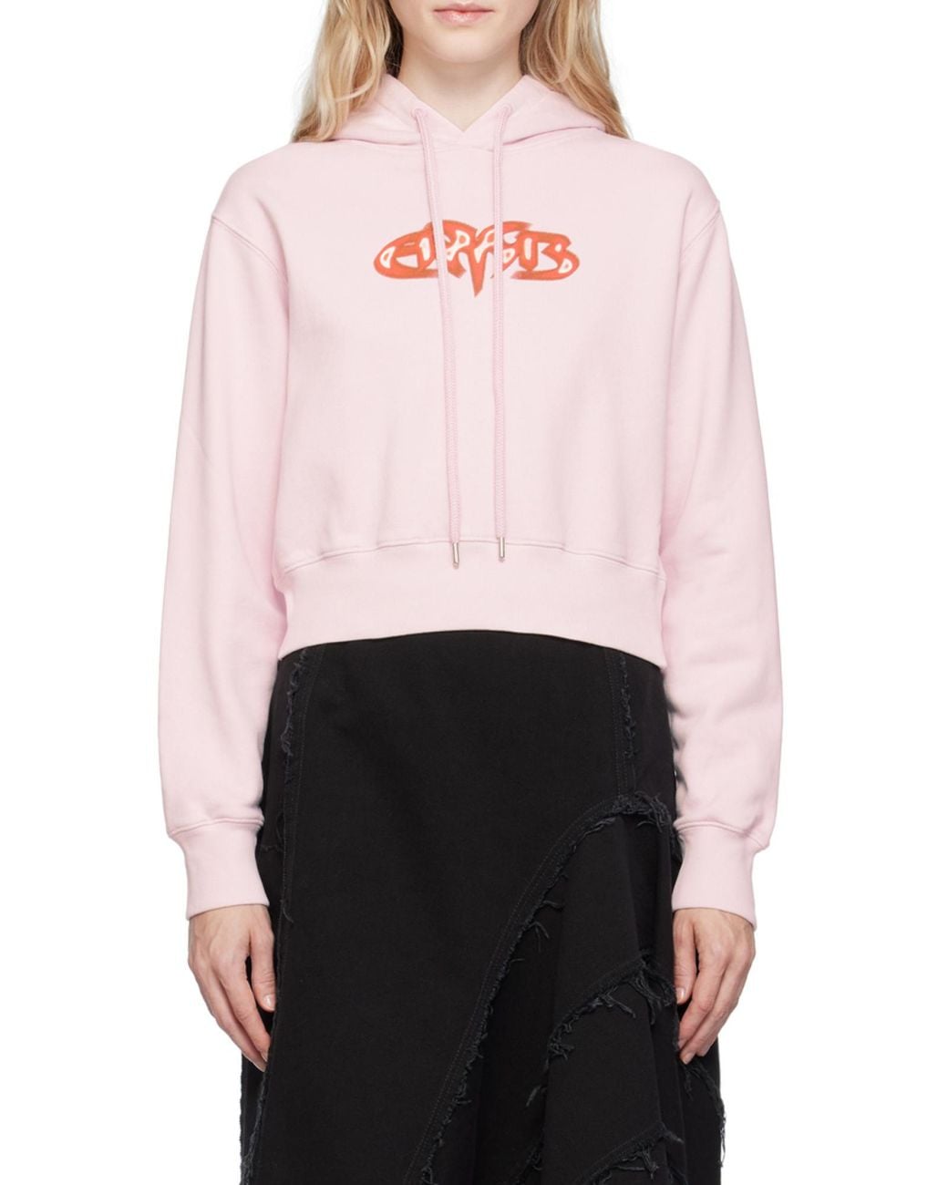 Ambush Pink Graphic Baby Printed Hoodie