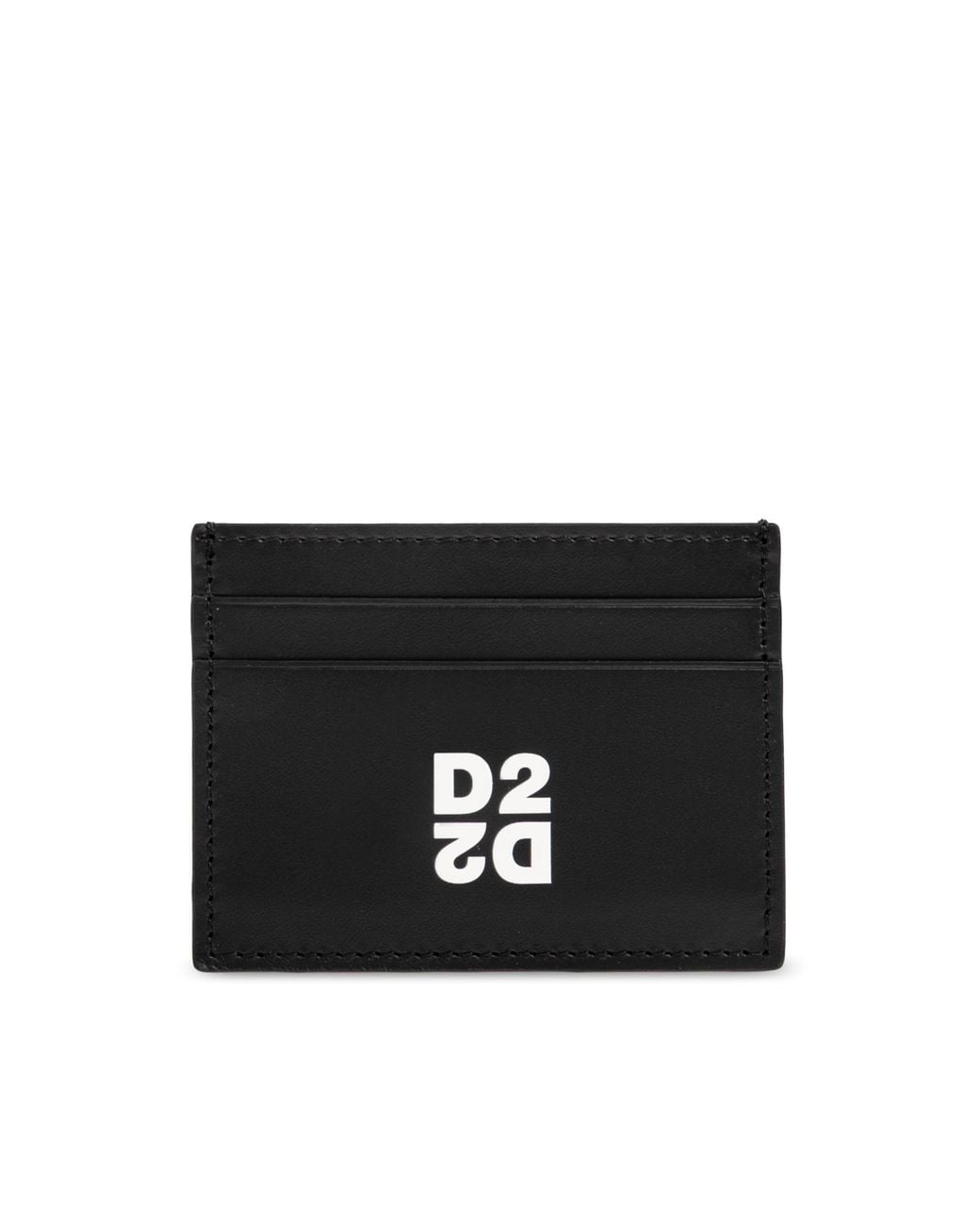 DSquared² Black Credit Card Holder And Keyring Gift Box for men