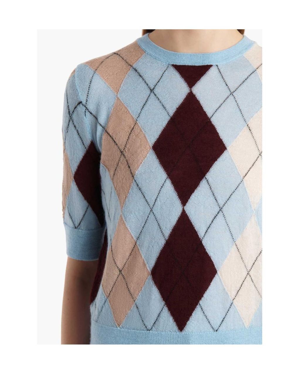 Khaite Blue Anders Top