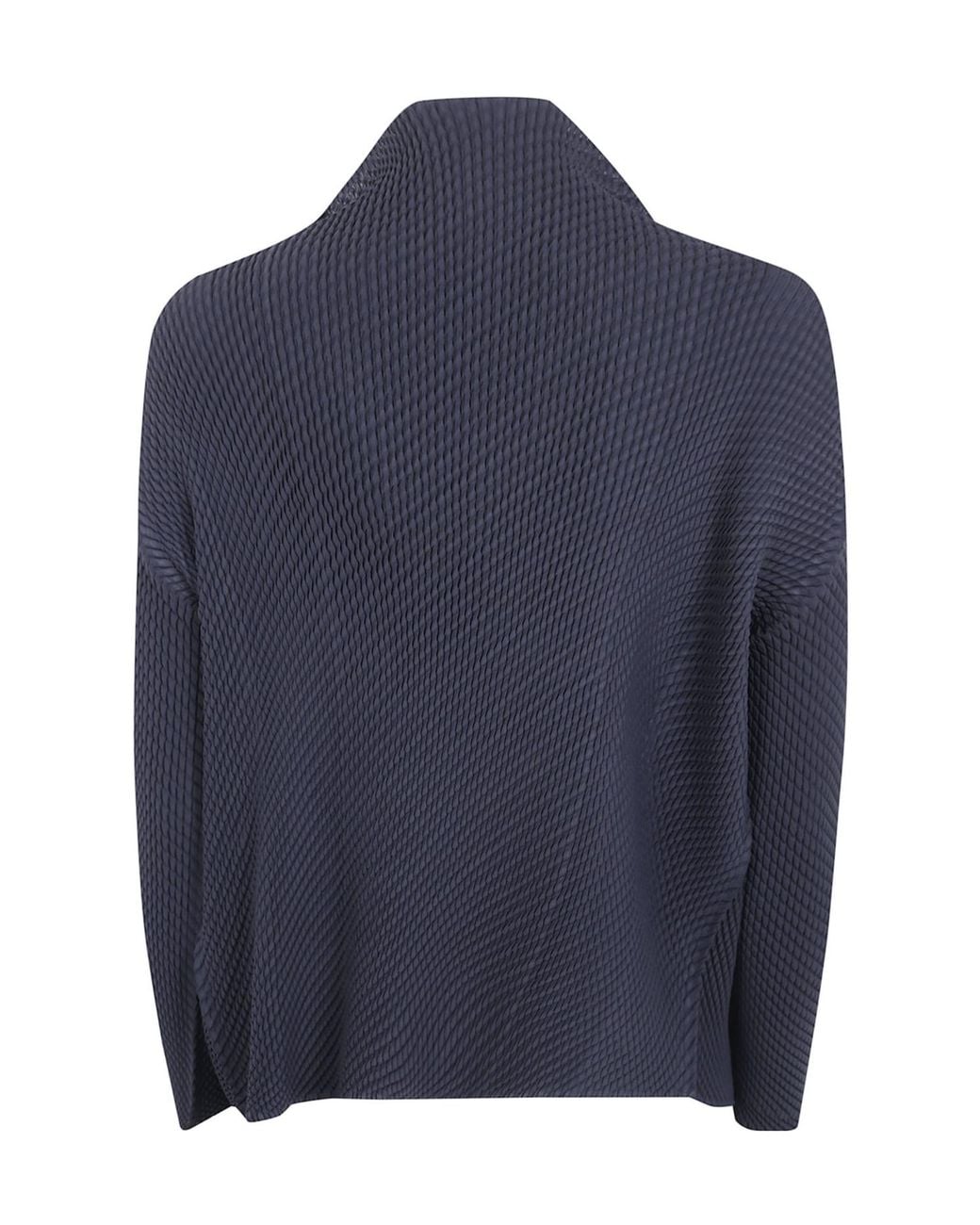 Issey Miyake Blue Misty Pleats Shirt