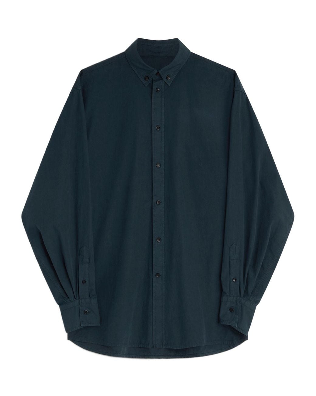 Phoebe Philo Blue Button-Down Collar Shirt