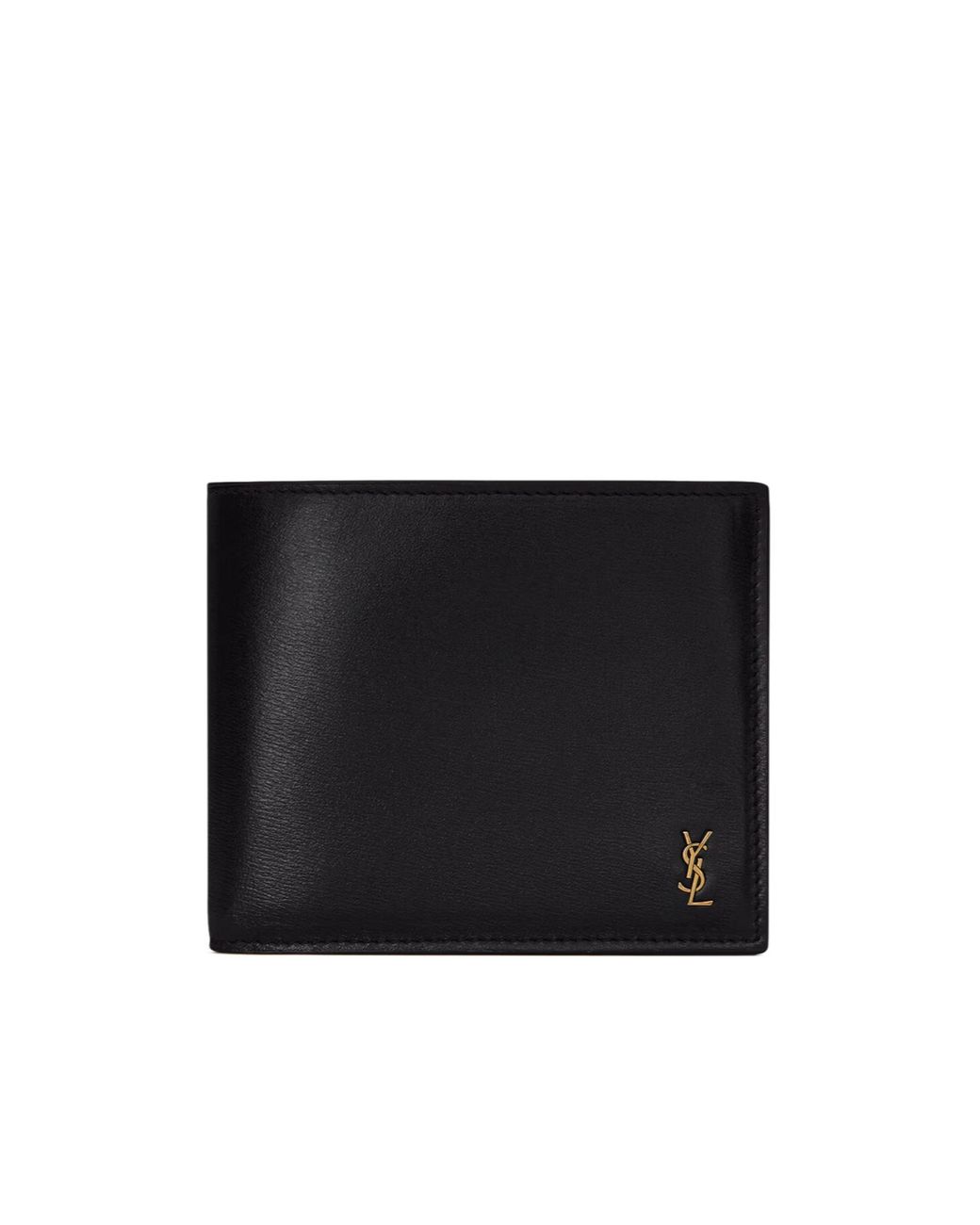 Saint Laurent Black Single-Fold Wallet for men